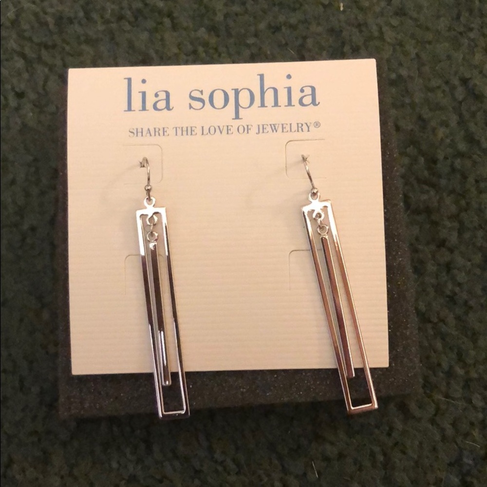 Lia Sophia Exclamation Earrings
